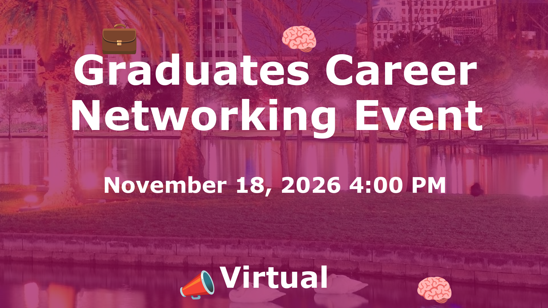 Graduates Career Networking Event event image